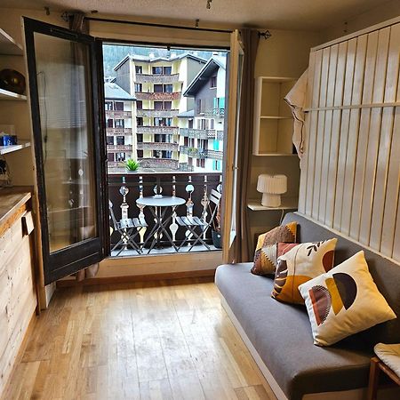 Cozy Chamonix Ski Studio With Mountain Views Dış mekan fotoğraf
