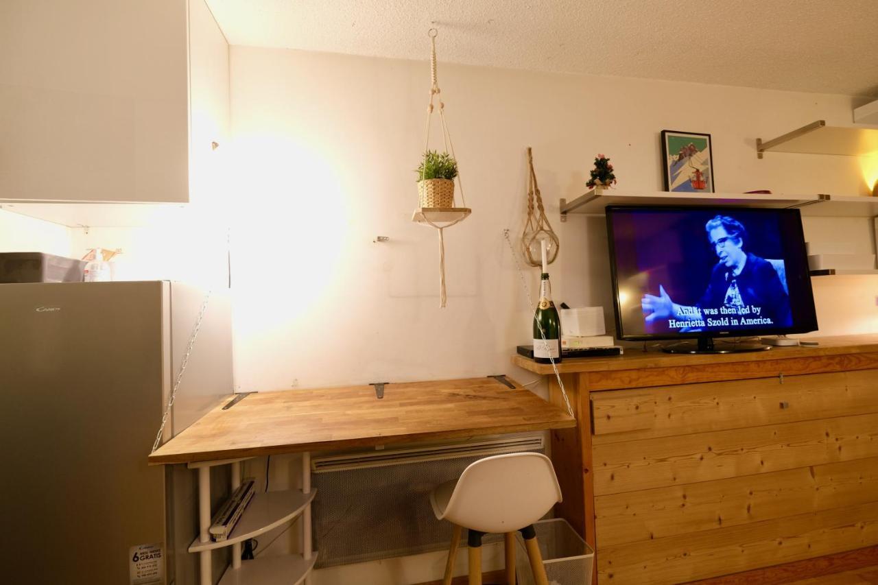 Cozy Chamonix Ski Studio With Mountain Views Dış mekan fotoğraf