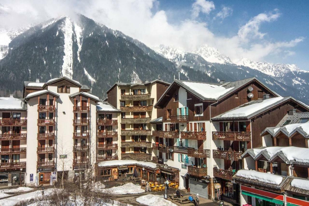 Cozy Chamonix Ski Studio With Mountain Views Dış mekan fotoğraf